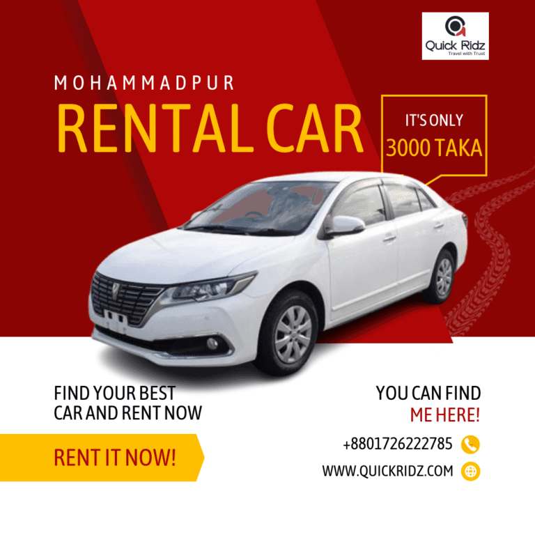 rent a car mohammadpur